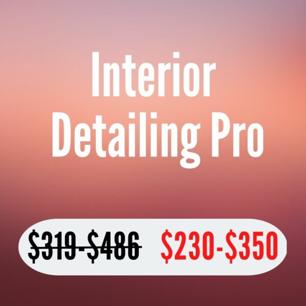 Interior Detailing Pro