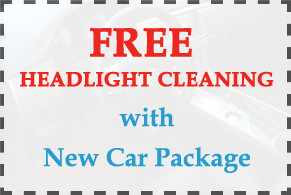 Free headlights cleaning
