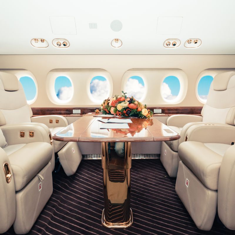 aircraft interior cleaining services