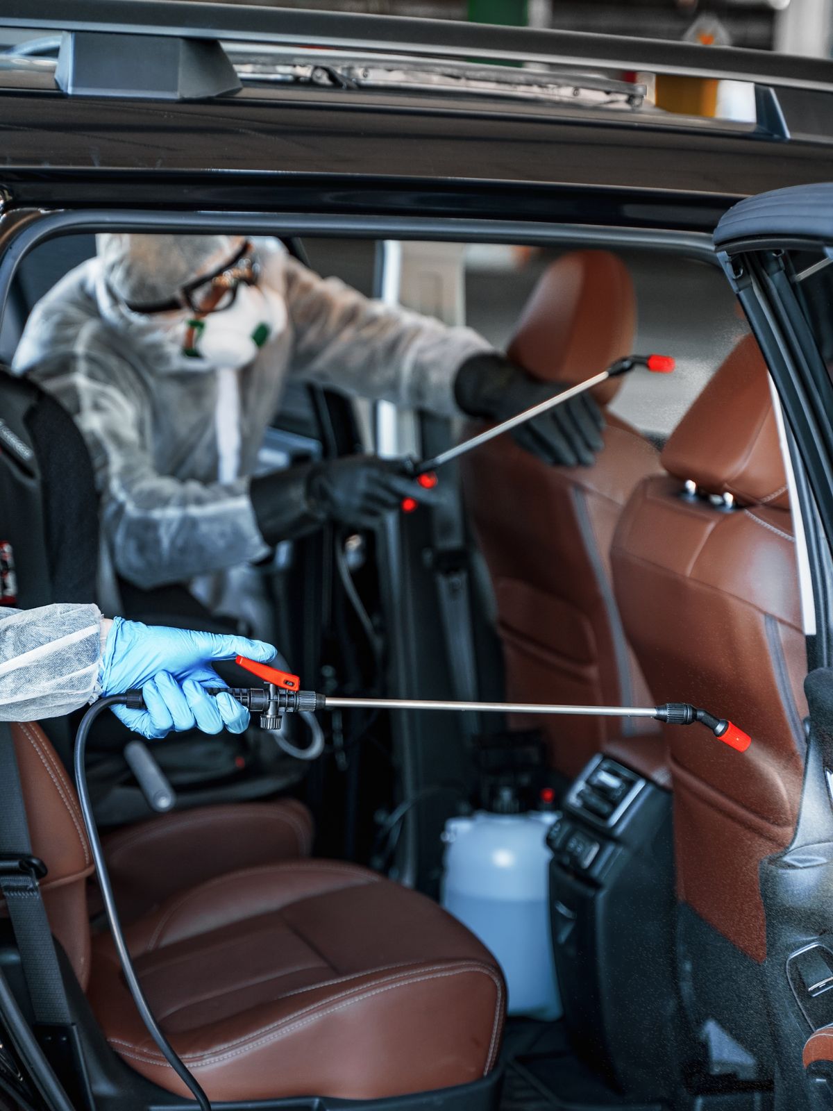 car disinfecting services interior