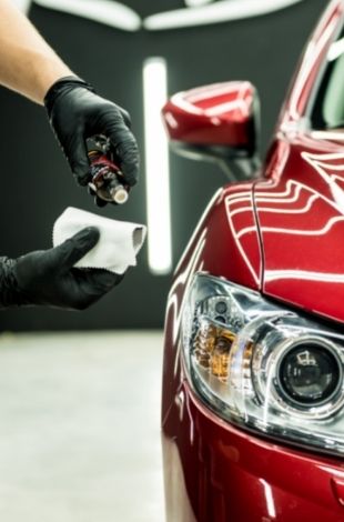 ceramic sports car auto detailing coating