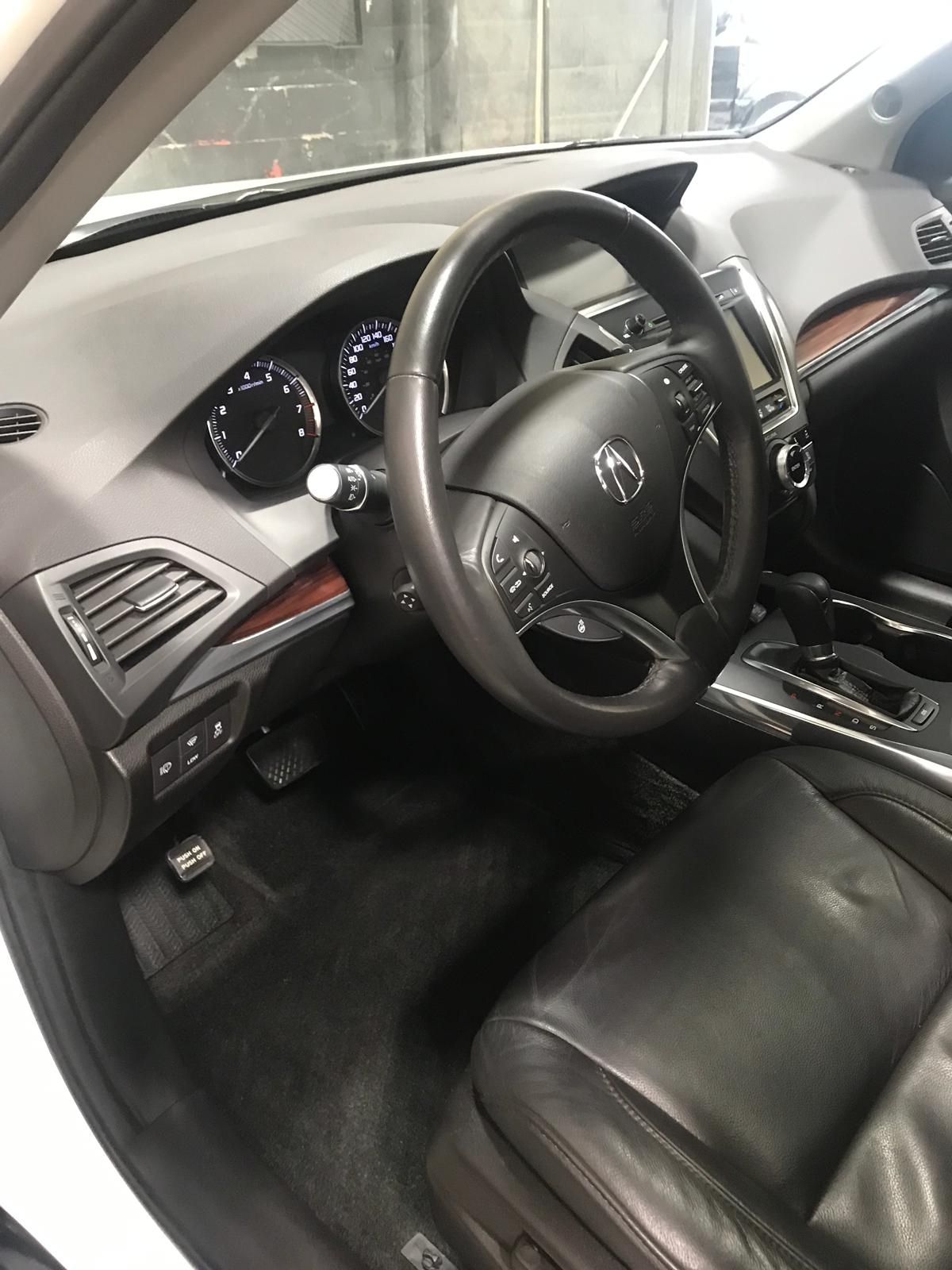 interior car detailing acura