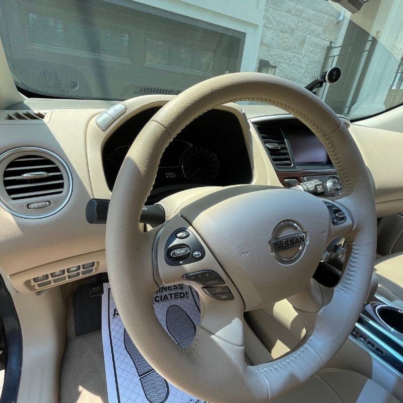 interior nissan detailing