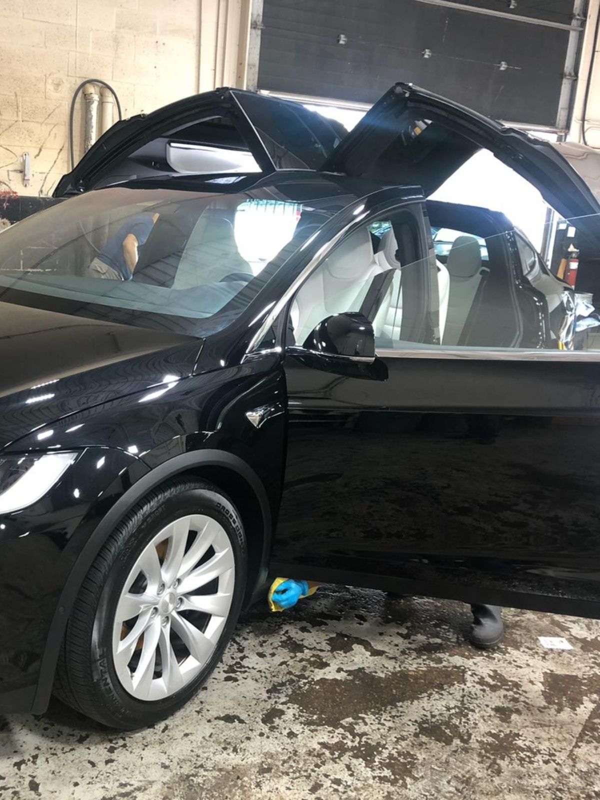 tesla car detailing services