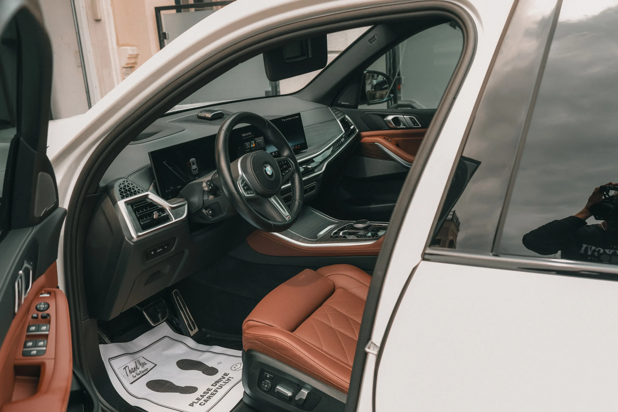 luxury car interior detailing