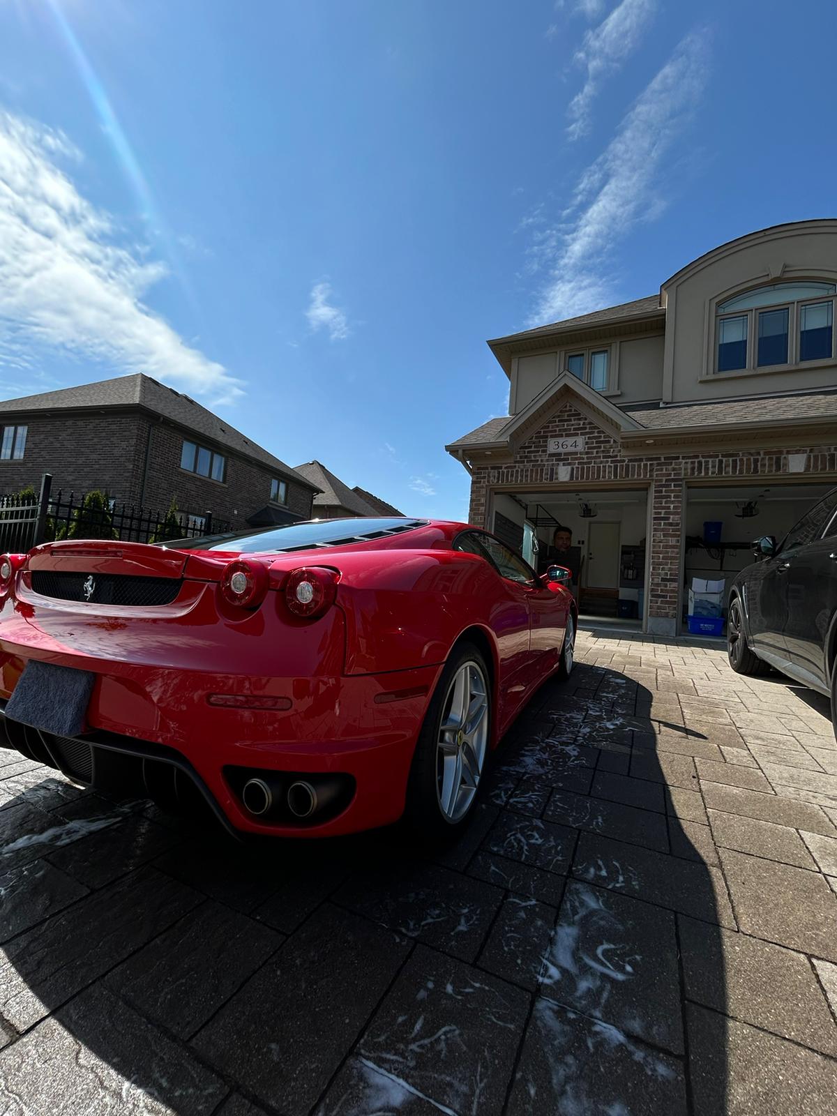 exterior detailing ferrari